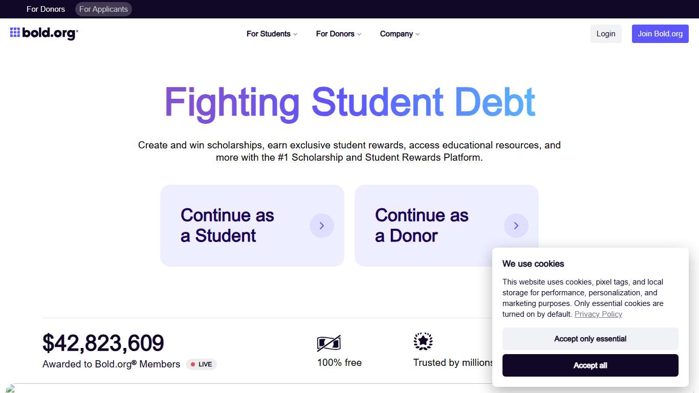 Find Scholarships for College Students in 2026-2027